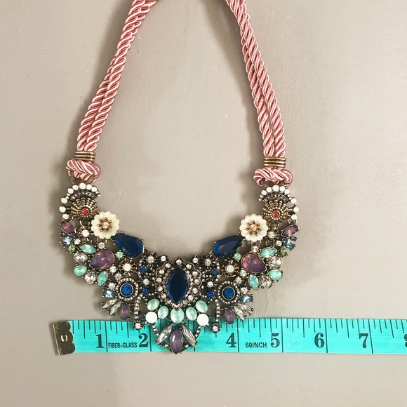 Pastel Bib Necklace - Picture 9 of 9